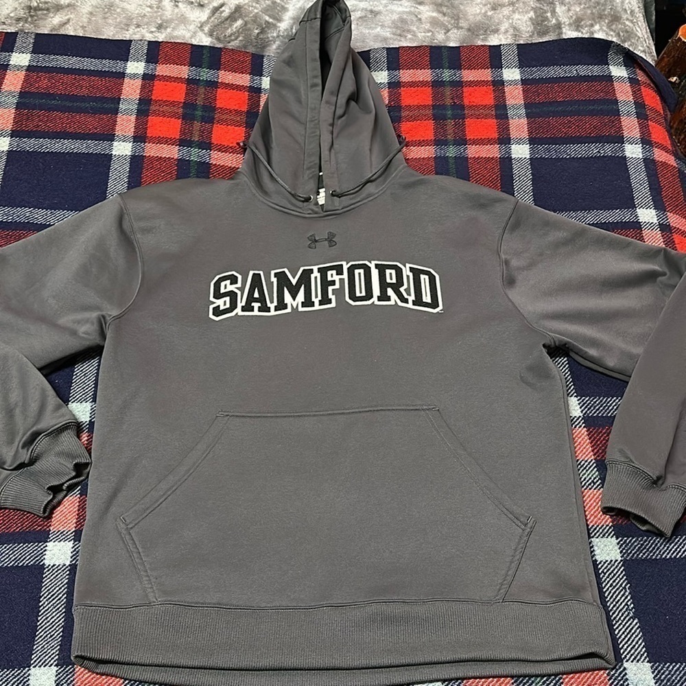 mens under armour sz medium samford bulldogs hoodie